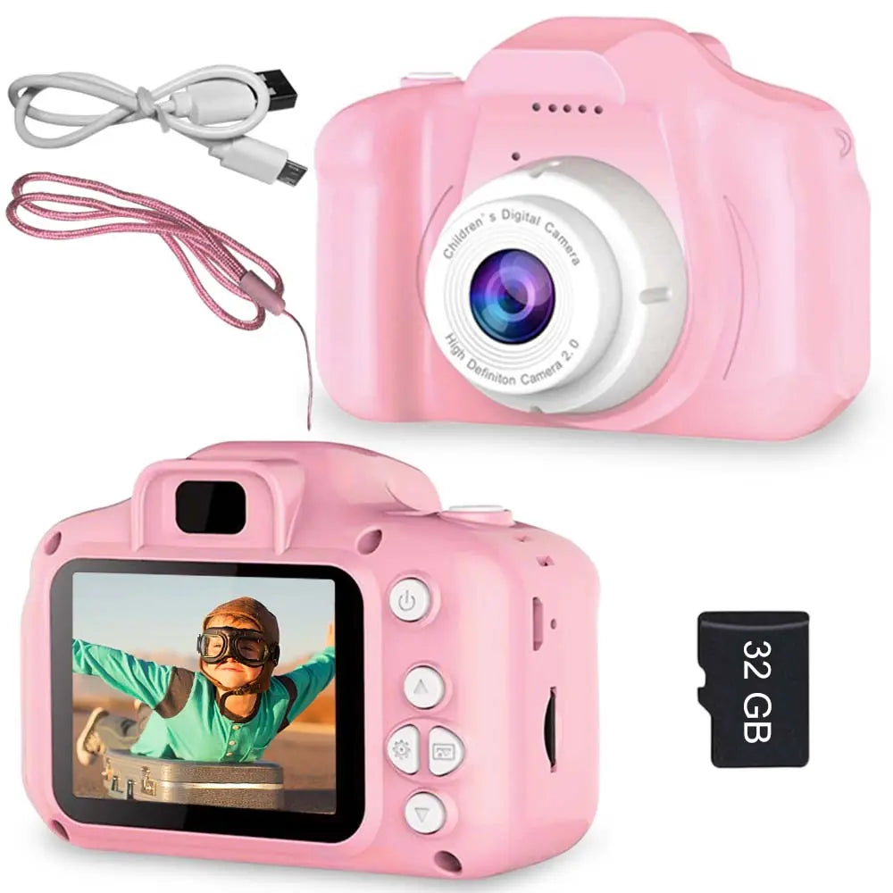 A digital camera for children with four-axis function (photos, videos, music and games) A digital camera for children with four-axis function (photos, videos, music and games)
